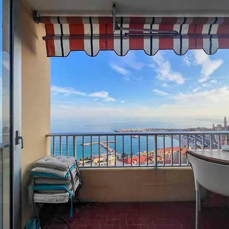 - Vue Panoramique Exceptionnelle ! 4pers Menton